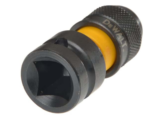 DEWDT7508QZ DT7508 1/2in Drive to 1/4in Hex Impact Adaptor
