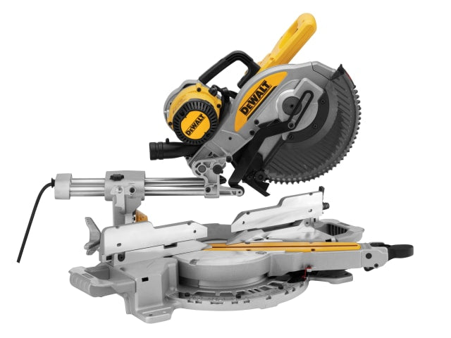 DEWDWS727 DWS727 XPS Double Bevel Slide Mitre Saw 250mm 1675W 240V