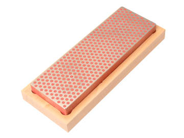 DMTW6F Diamond Whetstone 150mm Wooden Box Red 600 Grit Fine