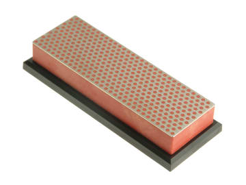 DMTW6FP Diamond Whetstone 150mm Plastic Case Red 600 Grit Fine