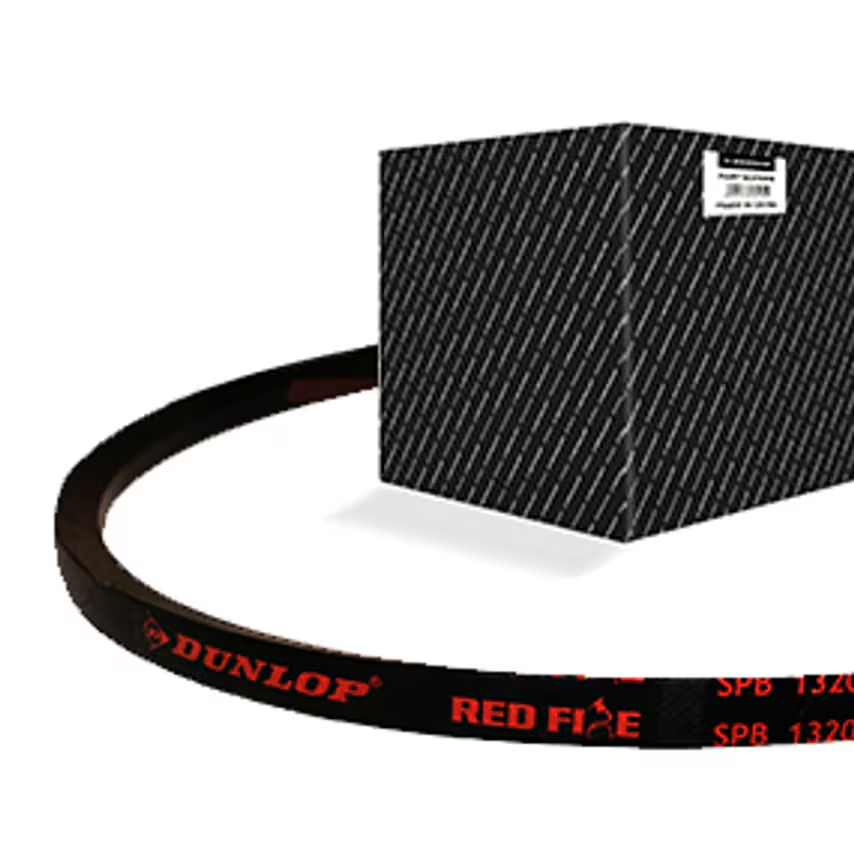 SPB1800 17x1740Li Dunlop Red Fire V Belt SPB Section