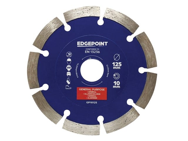 EDGDBGP10125 GP10125 General-Purpose Diamond Blade 125mm