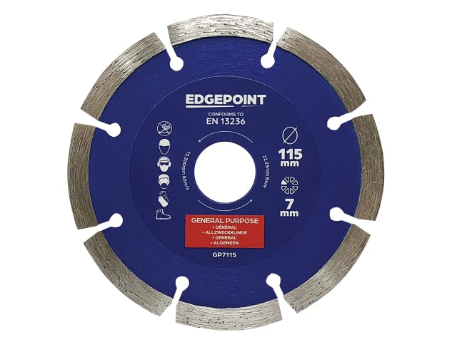 EDGDBGP7115 GP7115 General-Purpose Diamond Blade 115mm