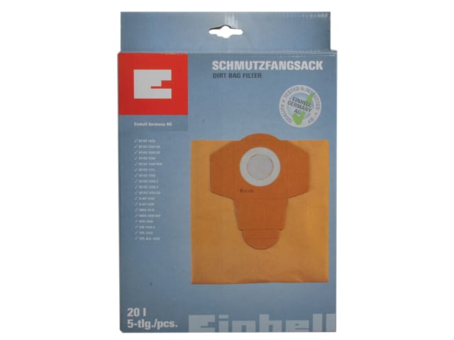 EIN2351152 Dust Bags For Vacuums Pack of 5