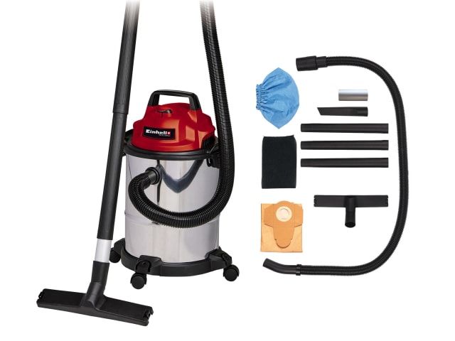 EINTCVC1815S TC-VC 1815 S Wet & Dry Vacuum Cleaner 15 litre 1250W 240V