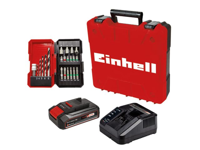 EINTECD182K TE-CD 18/2 Li-I + 22 Power X-Change Combi Drill 18V 1 x 2.5Ah Li-ion