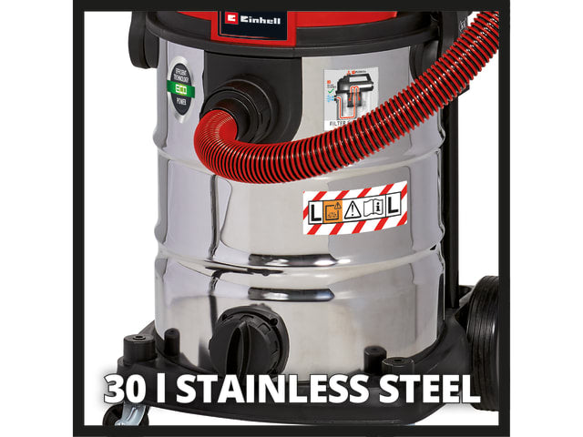 EINTEVC2230 TE-VC 2230 SACL Wet/Dry Vacuum Cleaner 1500W 240V