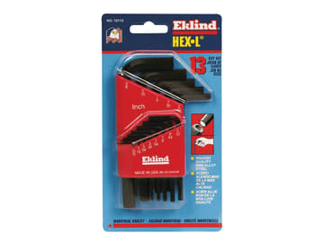 EKL10113 REK10113 Imperial Short Handle Hex L-Key Set, 13 Piece