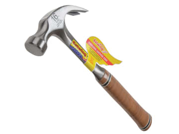 ESTE16C E16C Curved Claw Hammer - Leather Grip 450g (16oz)
