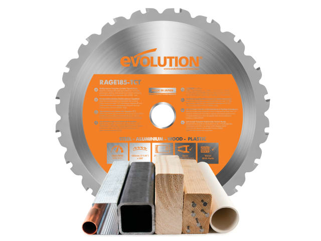 EVL185MULTCS Multi-Material Saw Blade 185 x 20mm x 20T