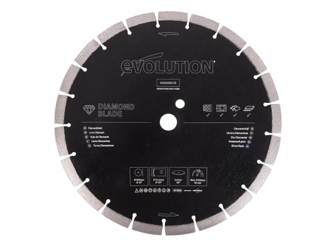 EVLD300SEGC General Purpose Diamond Blade 300 x 22.2mm