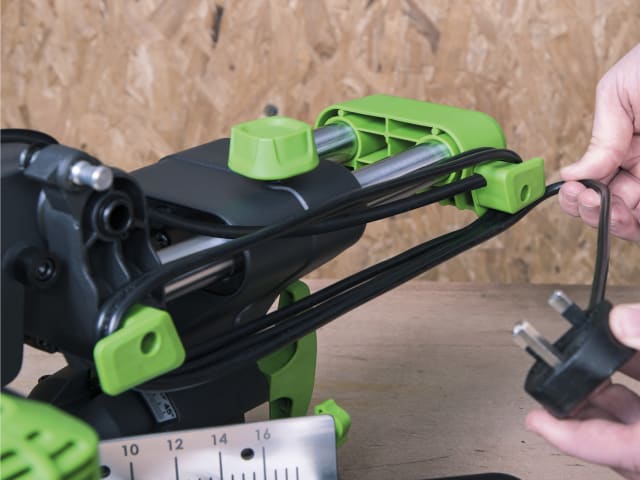 EVLF210SMS F210SMS TCT Multi-Material Sliding Mitre Saw 210mm 1200W 240V