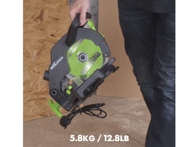 EVLFURY210CM F210CMS TCT Multi-Purpose Compound Mitre Saw 210mm 1200W 240V