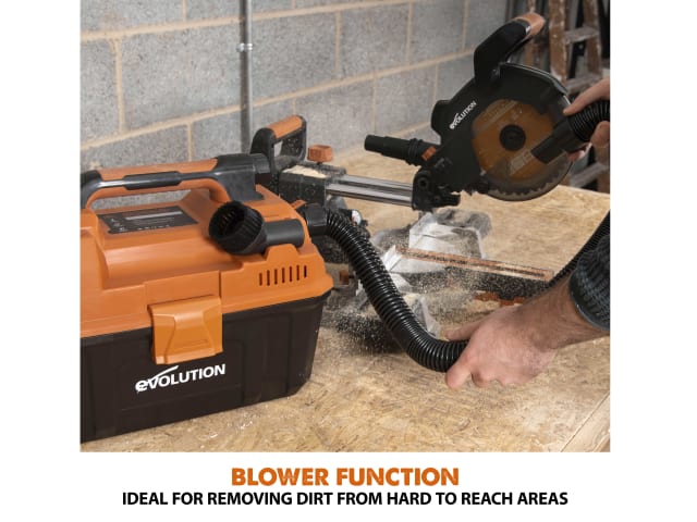 EVLR11VAC4 R11VAC-Li EXT Wet & Dry Vacuum Cleaner 18V 1 x 4.0Ah Li-ion