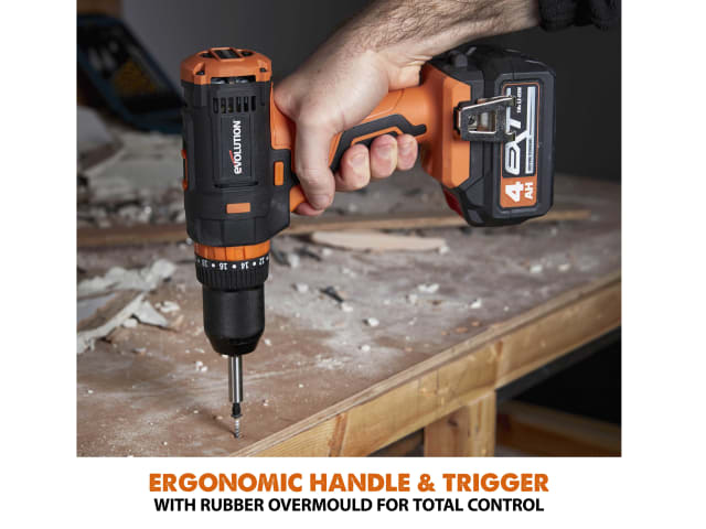 EVLR13CMB2 R13CMB-Li EXT Combi Drill 18V 1 x 2.0Ah Li-ion