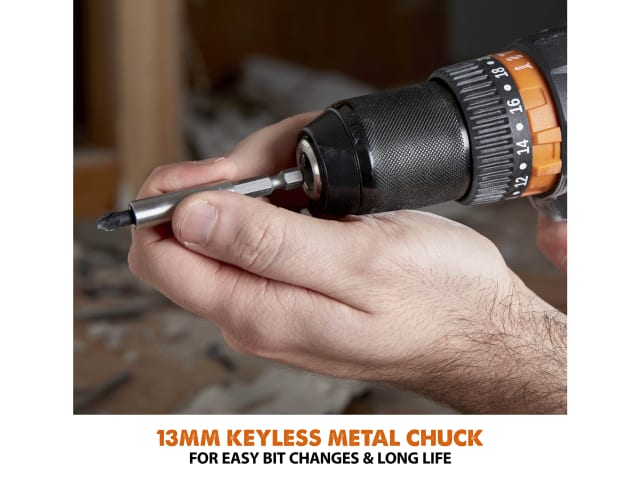 EVLR13CMBN R13CMB-Li EXT Combi Drill 18V Bare Unit