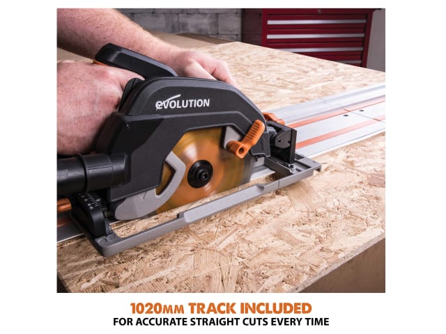EVLR185CCSXL R185CCSX Circular Track Saw Kit 185mm 1600W 110V