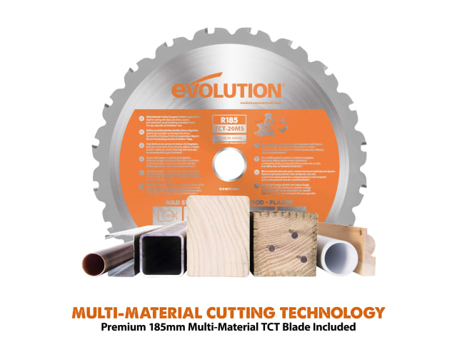 EVLR185CMSN R185CMS-Li EXT Compound Mitre Saw 18V Bare Unit