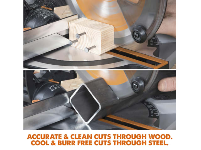 EVLR185CMSN R185CMS-Li EXT Compound Mitre Saw 18V Bare Unit