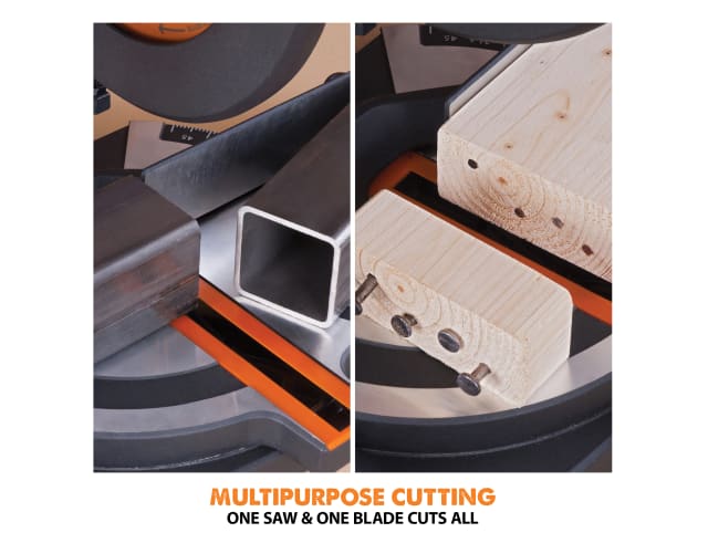EVLR210CMS R210CMS Multi-Purpose Compound Mitre Saw 1200W 240V
