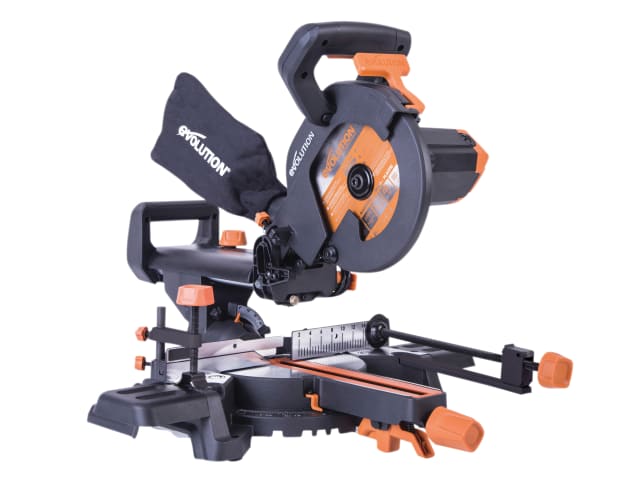 EVLR210SMS R210SMS+ Pro Multi-Material Sliding Mitre Saw 210mm 1500W 240V