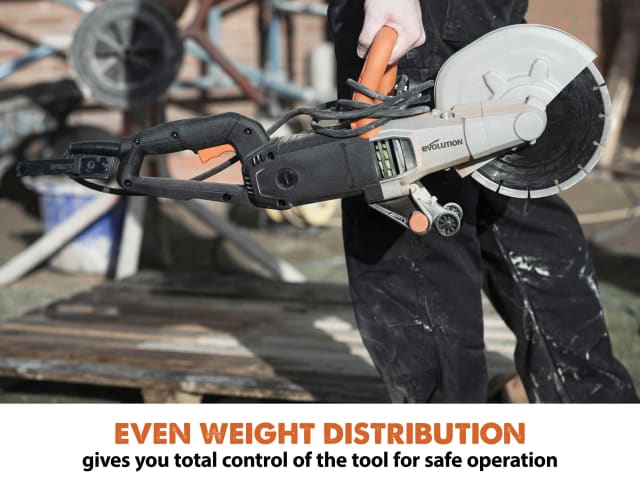 EVLR230DCTN R230DCT 230mm Disc Cutter 2000W 240V