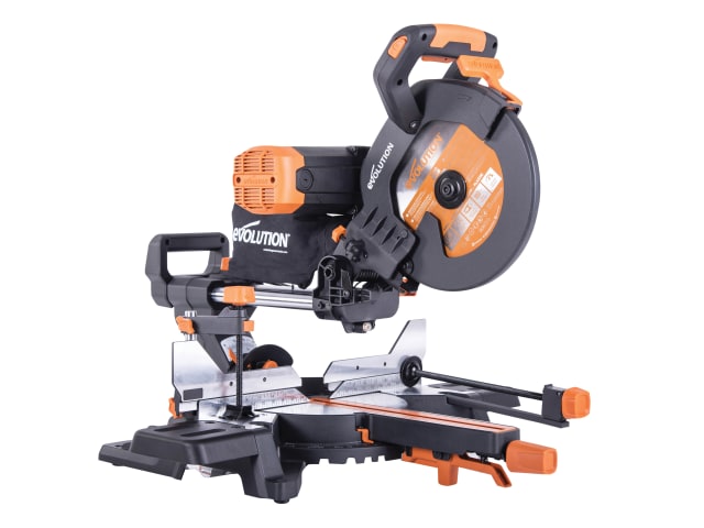 EVLR255SMDBL R255SMS-DB+ Multi-Material Sliding Mitre Saw 255mm 1600W 110V