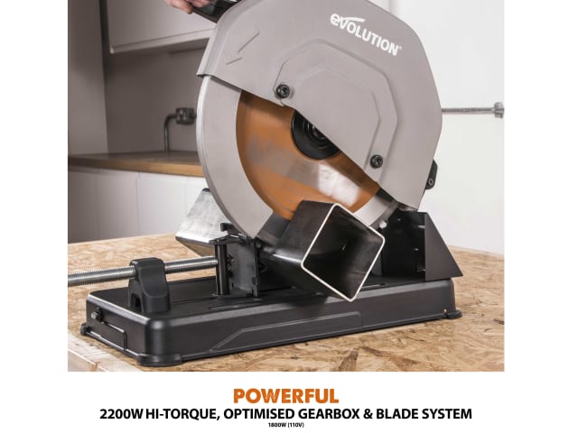 EVLR355CPSL R355CPS Multi-Material Chop Saw 1800W 110V