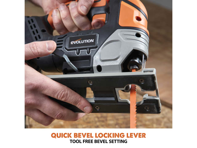 EVLR90JGS2 R90JGS-Li EXT Jigsaw 18V 1 x 2.0Ah Li-ion