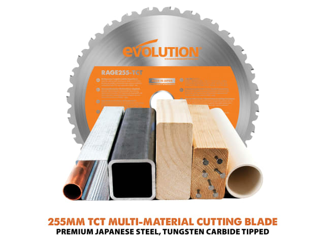 EVLRAGE5S RAGE 5-S Multi-Purpose Table Saw 255mm 1800W 240V