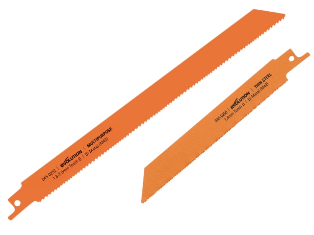 EVLRECMETAL RAGE8® Thin Steel & Multi-Purpose Blade Pack