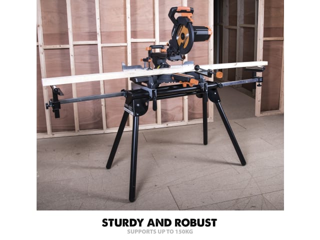 EVLSTANDEXT Mitre Saw Stand with Extendable Arms