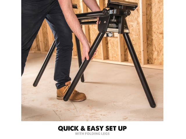 EVLSTANDEXT Mitre Saw Stand with Extendable Arms