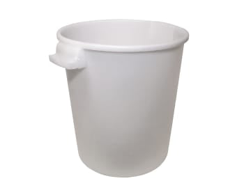 FAI10GBUCKET Builder's Bucket 50 litre (10 gallon) - White
