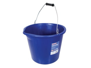FAI3GBUCKIN Builder's Industrial Bucket 14 litre (3 gallon) - Blue