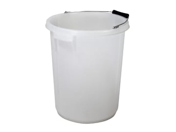 FAI5GBUCKET Mixing Bucket 25 litre (5 gallon) - White