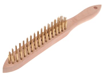 FAI680B3 680/B3 Brass Wire Scratch Brush - 3 Row