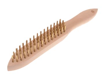 FAI680B4 680/B4 Brass Wire Scratch Brush - 4 Row