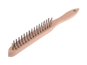 FAI680S2 680/S2 Heavy-Duty Stainless Steel Scratch Brush - 2 Row