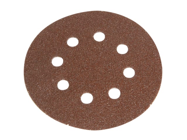 FAIADHL125MF Hook & Loop Sanding Disc DID3 Holed 125mm Medium Fine (Pack 5)