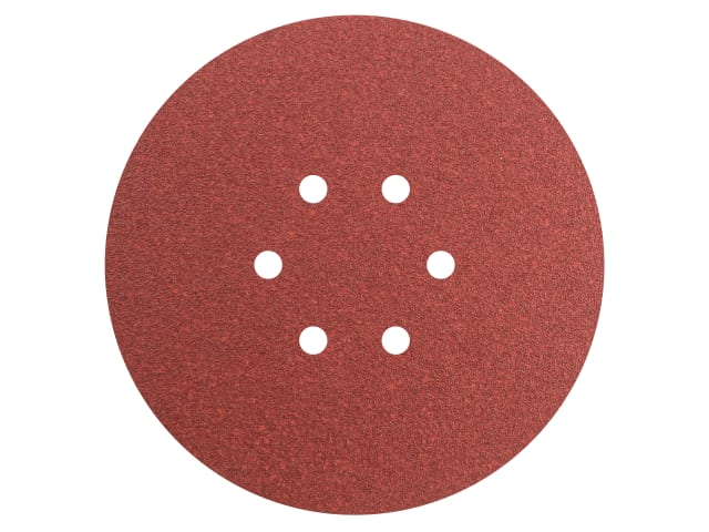 FAIADHL150M Hook & Loop Sanding Disc DID2 Holed 150mm x 80G (Pack 5)