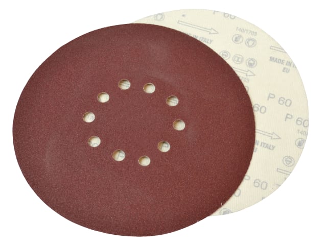 FAIADRYDISCF Dry Wall Sanding Disc for Flex Machines 225mm Assorted (Pack 10)