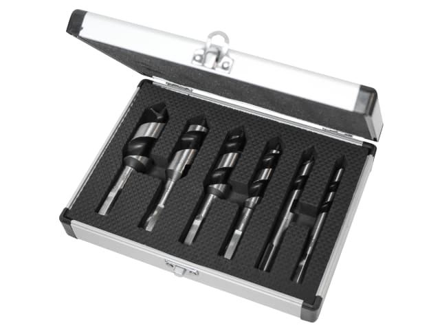 FAICASSET6 Stubby Combination Wood Auger Bit Set, 6 Piece