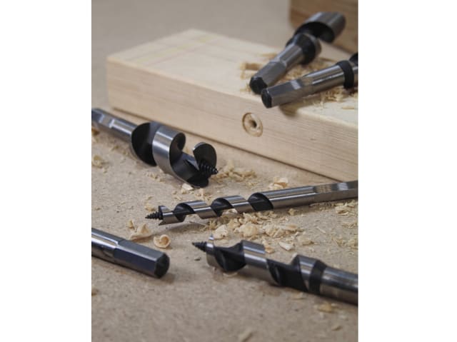 FAICASSET6 Stubby Combination Wood Auger Bit Set, 6 Piece