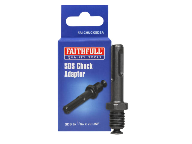 FAICHUCKSDSA SDS Plus Chuck Adaptor SDS To 1/2in UNF