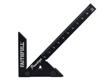 FAICSQ10CNC Prestige Centre Finder Gauge Black Aluminium 100mm