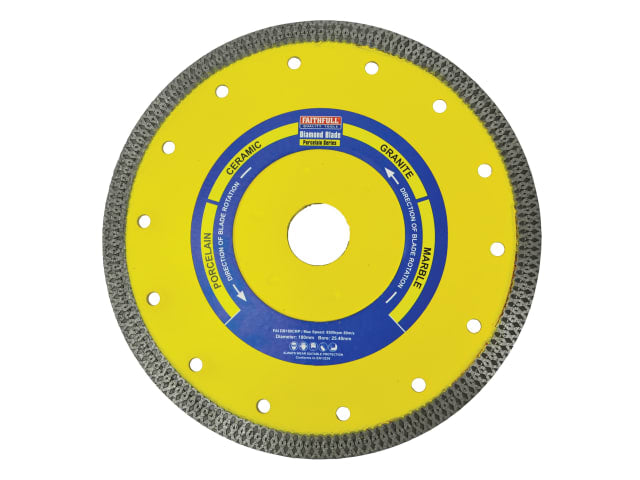 FAIDB180CRP Porcelain Diamond Blade 180 x 25.4mm
