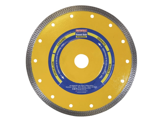 FAIDB200CRP Porcelain Diamond Blade 200 x 25.4mm