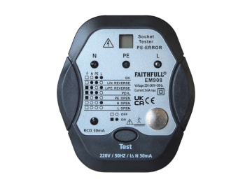 FAIDETSOCRCD Socket Polarity Tester with RCD Test Function