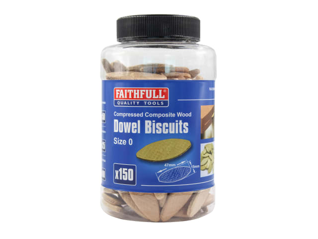 FAIDOWBIS0 Biscuit Wood No 0 (Tub 150)